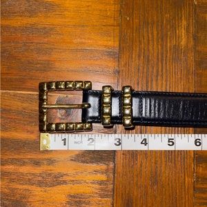 Black and Gold belt